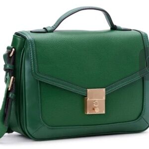 NMOT Time and True woman’s Kate flap front crossbody bag